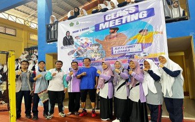 Class Meeting MAN 1 Rokan Hilir: Momentum Membangun Karakter dan Kebersamaan